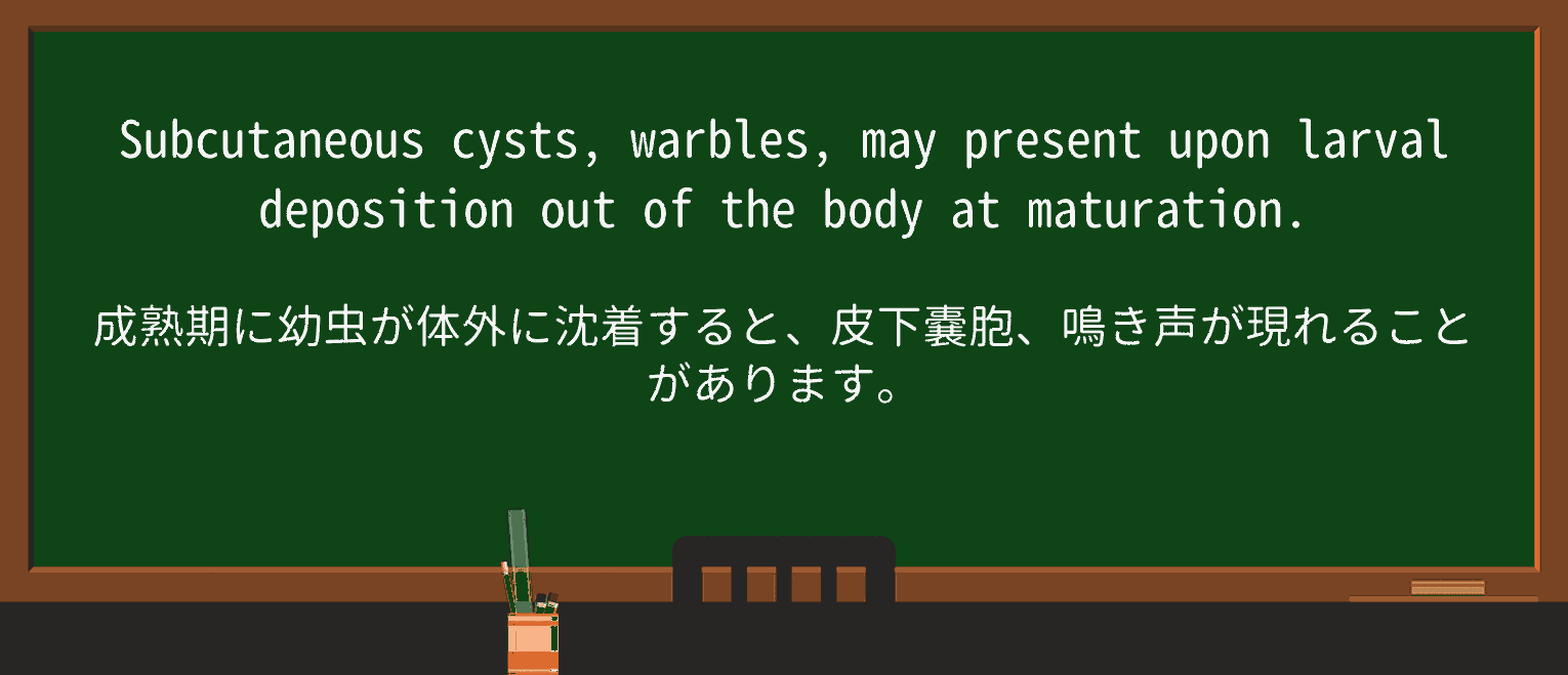 【英単語】warbleを徹底解説!意味、使い方、例文、読み方 ・例文3