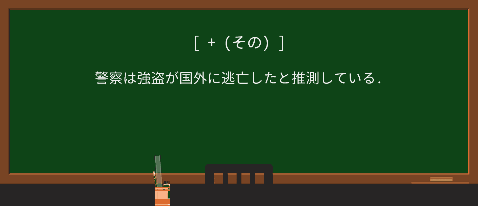 【英単語】surmiseを徹底解説!意味、使い方、例文、読み方 ・例文1