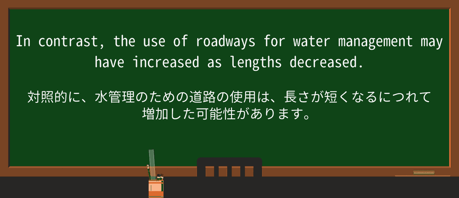 【英単語】roadwayを徹底解説!意味、使い方、例文、読み方 ・例文3