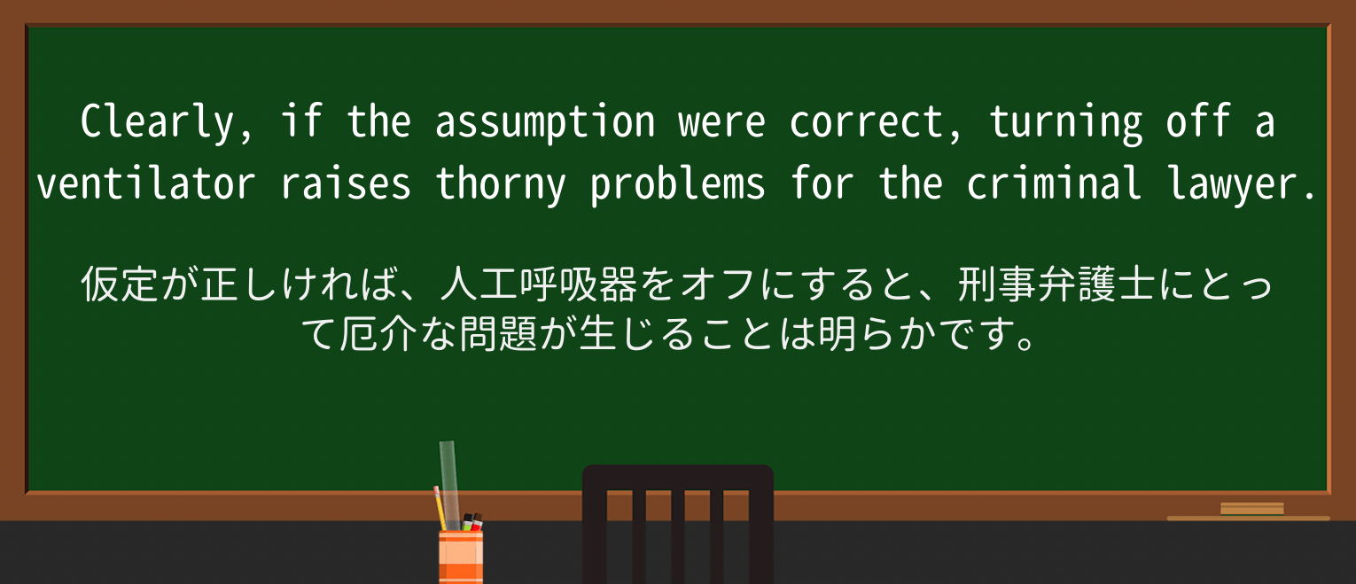 【英単語】thornyを徹底解説!意味、使い方、例文、読み方 ・例文3