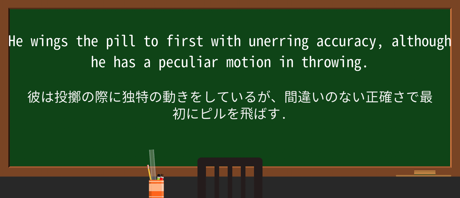 【英単語】unerringを徹底解説!意味、使い方、例文、読み方 ・例文4