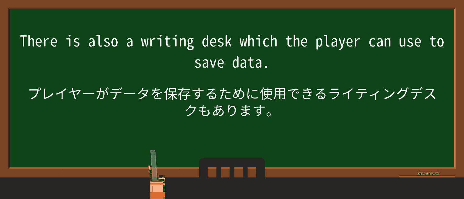 【英単語】writing-deskを徹底解説!意味、使い方、例文、読み方 ・例文2