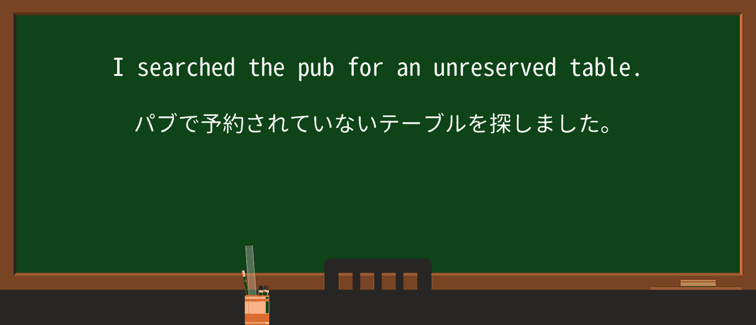【英単語】unreservedを徹底解説!意味、使い方、例文、読み方 ・例文1