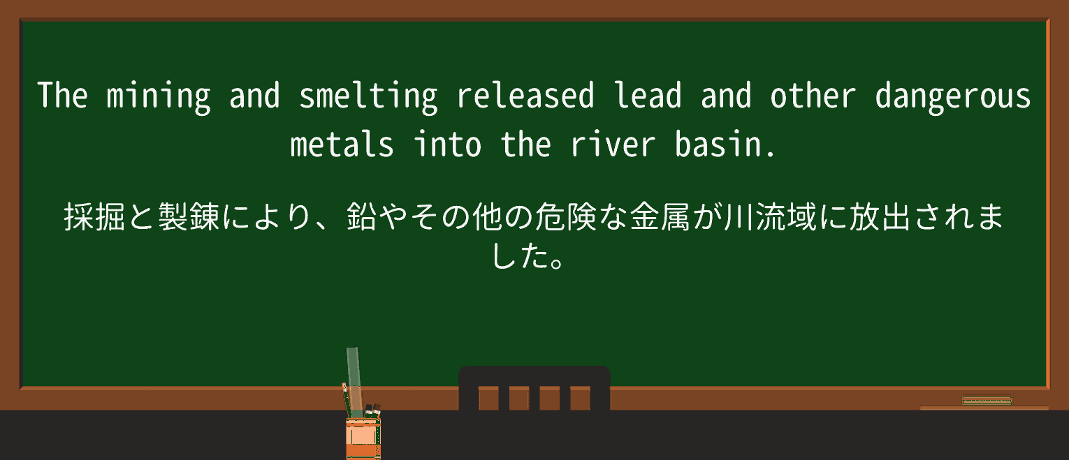 【英単語】smeltingを徹底解説!意味、使い方、例文、読み方 ・例文1