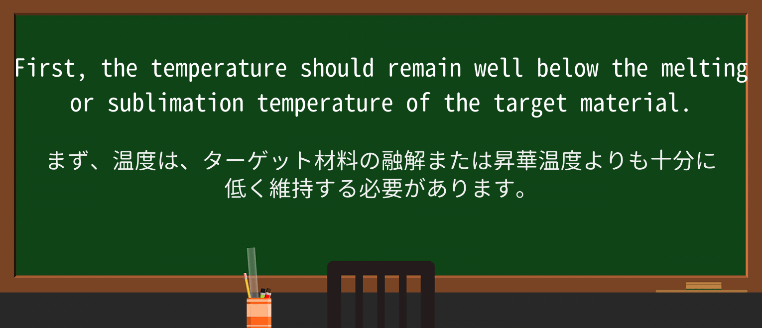 【英単語】sublimationを徹底解説!意味、使い方、例文、読み方 ・例文3
