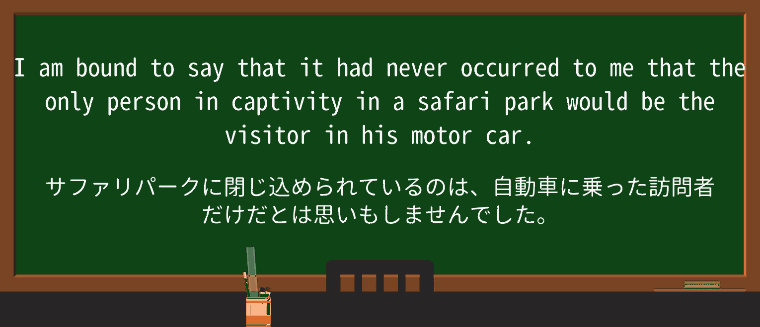 【英単語】safari-parkを徹底解説!意味、使い方、例文、読み方 ・例文3