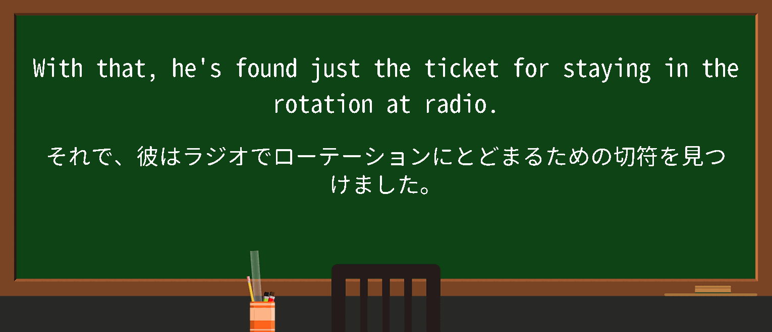 【just-the-ticket】に関するの例文(英語の例文と和訳)