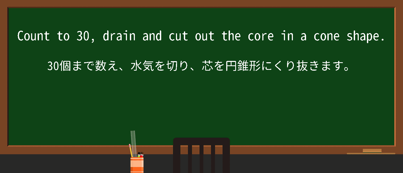 【cone shape】に関するの例文(英語の例文と和訳)