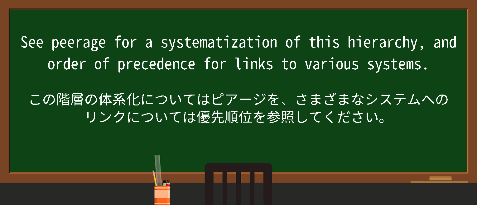 【order of precedence】に関するの例文(英語の例文と和訳)