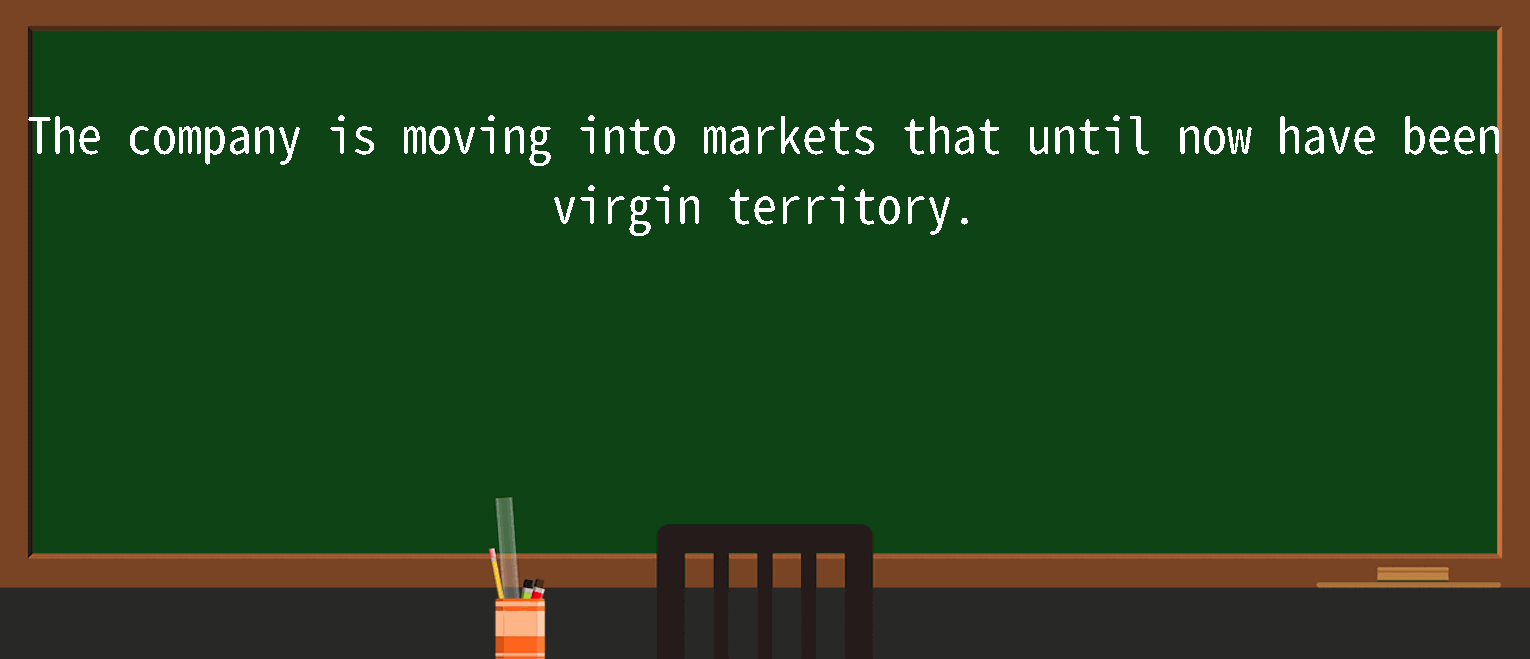【英语单词】彻底解释“virgin-territory”！ 含义、用法、例句、如何记忆