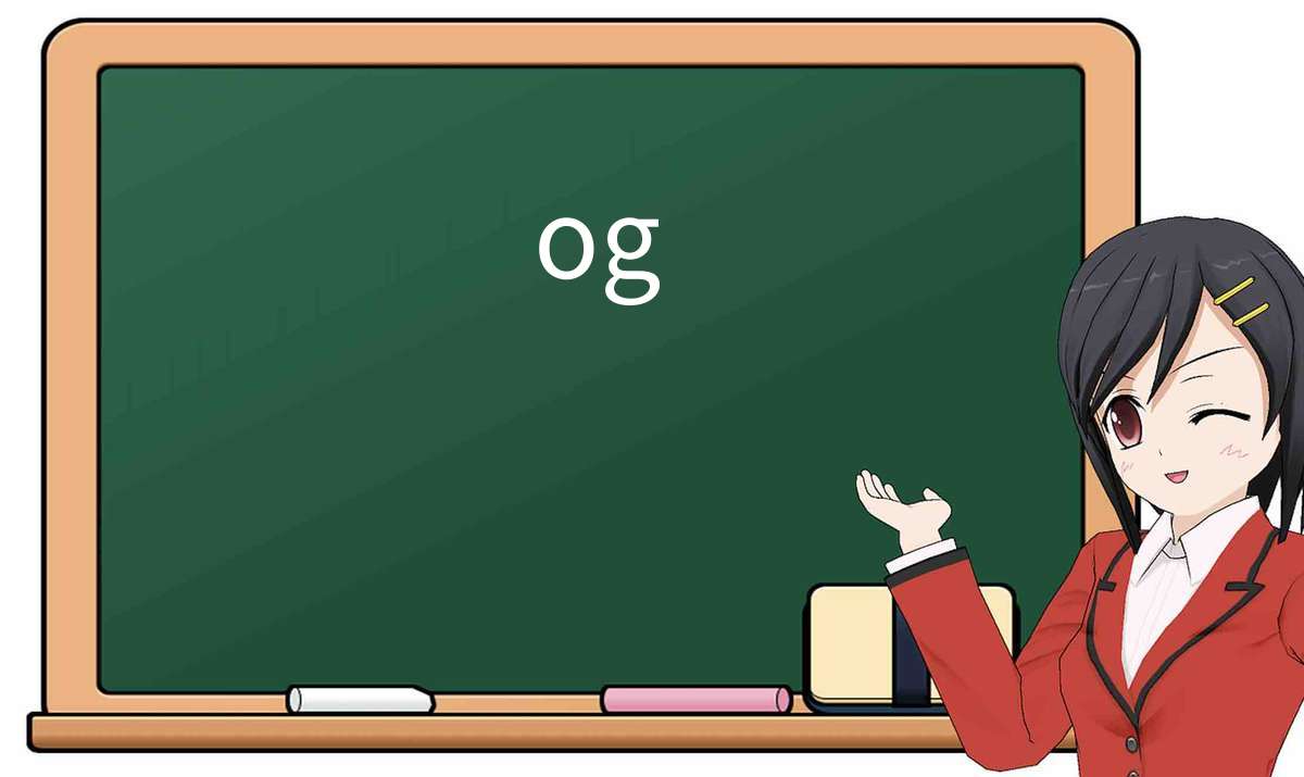 【英语单词】彻底解释“og”！ 含义、用法、例句、如何记忆