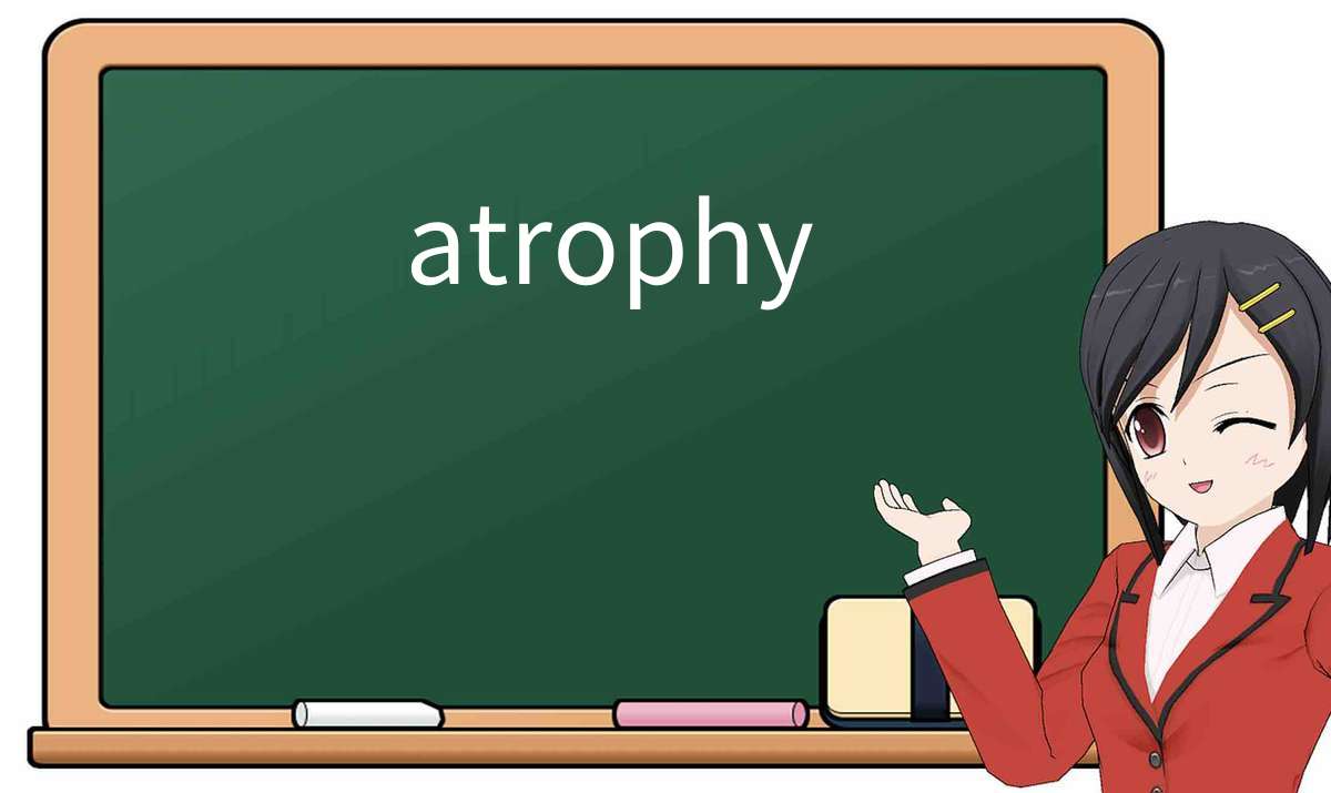 【英语单词】彻底解释“atrophy”! 含义、用法、例句、如何记忆